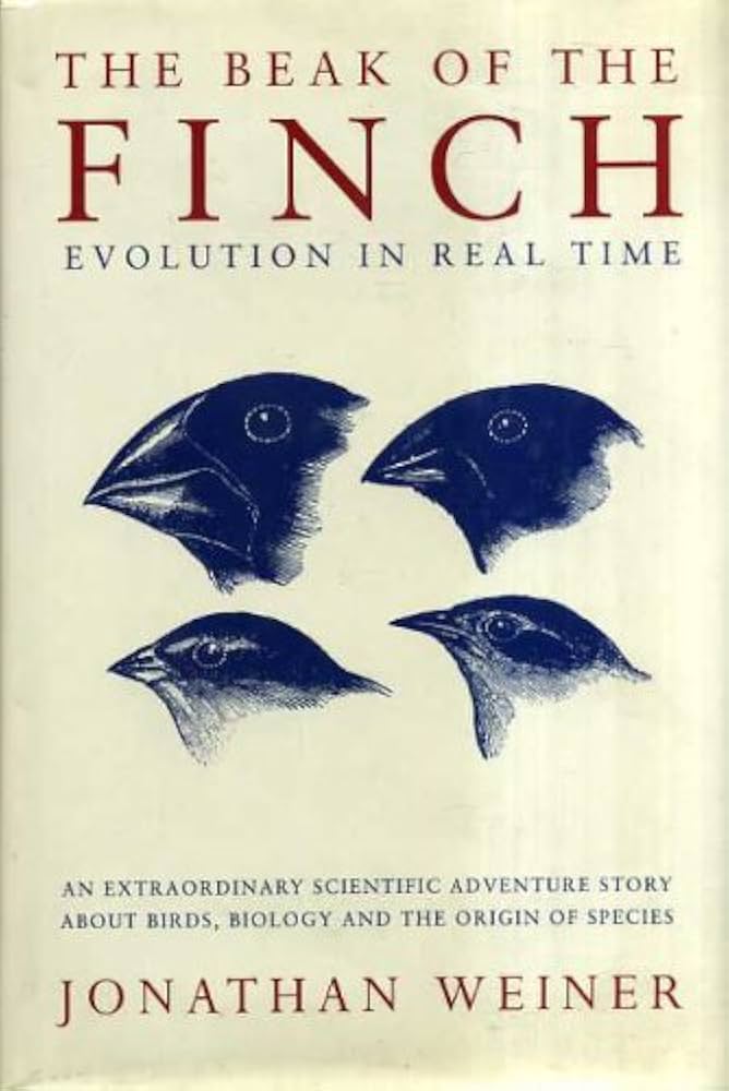 The Beak of the Finch: A Story of Evolution in Our Time.: Weiner, J., b & w Photos, Drawings: 9780224042307: Amazon.com: Books