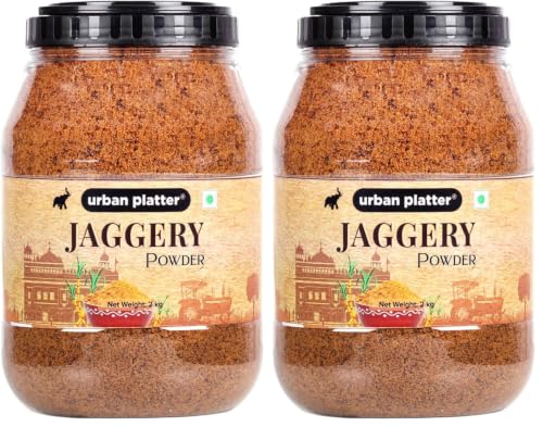 Image of Urban Platter Jaggery Powder, 2Kg [Pure, Natural & Chemical Free] (Pack of 2)