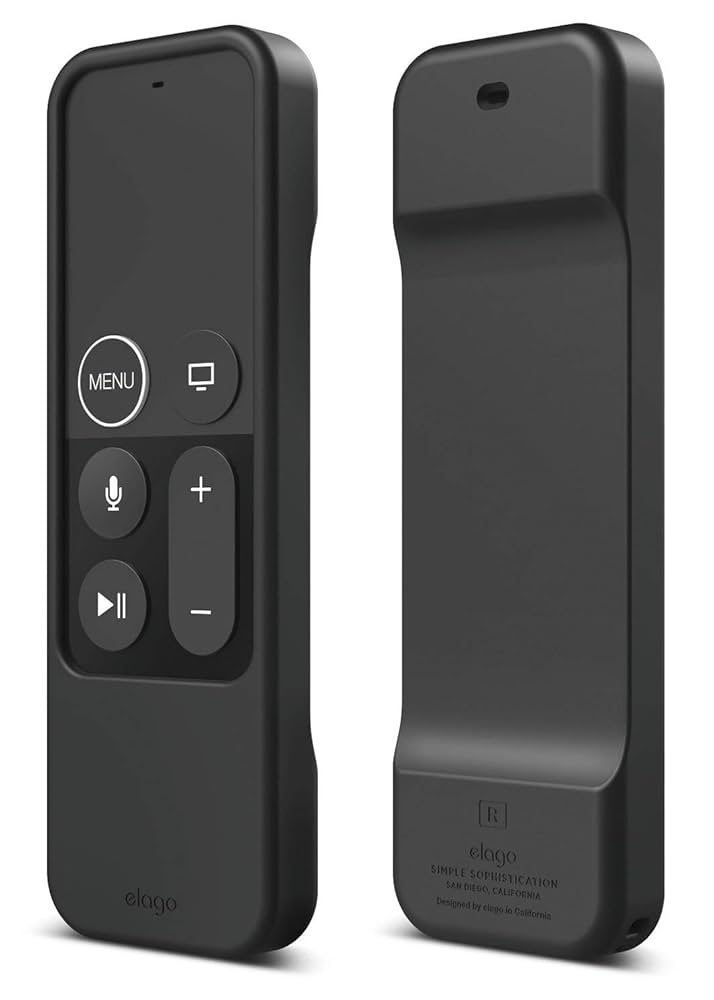 Appel TV 4K 64GB elagoシリコンケース付き elago Apple TV 4K 2017 / AppleTV HD Siri Remote リモコン