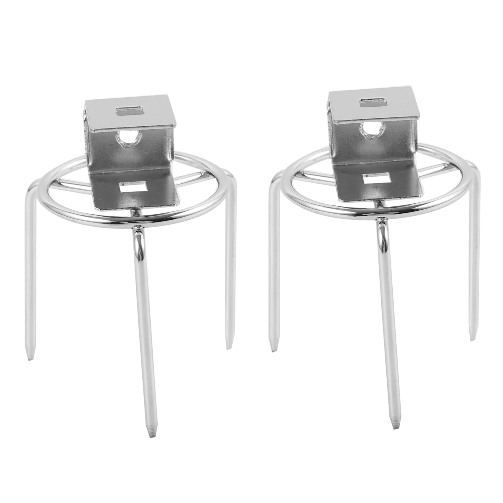 HANABASS 6pezzi Forchette Rotanti Per Arrosto Bbq Inossidabile Per Pollame e Utensili Versatili Per Grigliate e Friggitrice Ad Facili Usare e Pratiche Per e Picnic