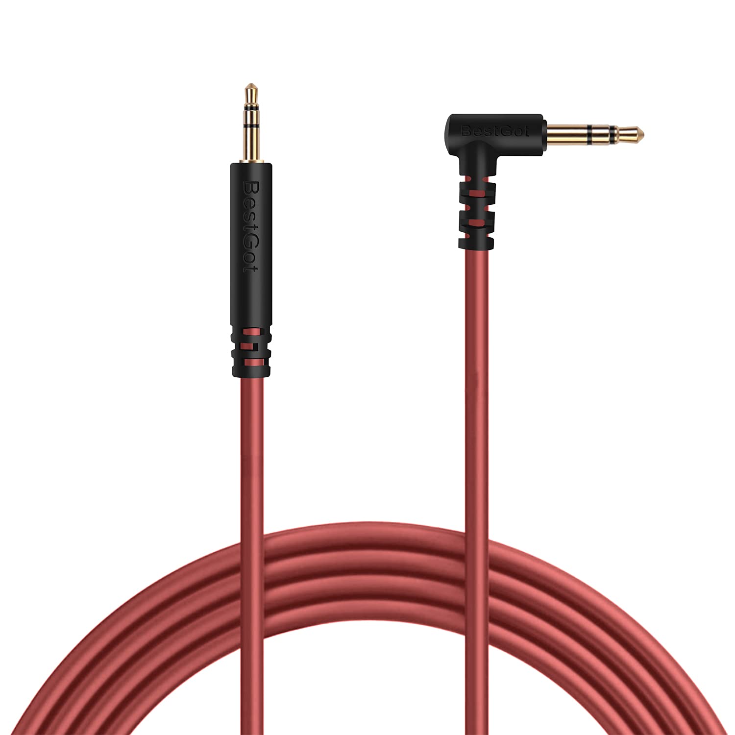 G-Galice Audio Cable 3.5mm to 2.5mm Male Replacement Audio Cable For Bose 700 QuietComfort QC35II QC35 QC25 Noise Cancelling Headphones,JBL E45BT E55BT E65BTNC Bluetooth Earphone 3.3FT/1m (1-Pack,Red)