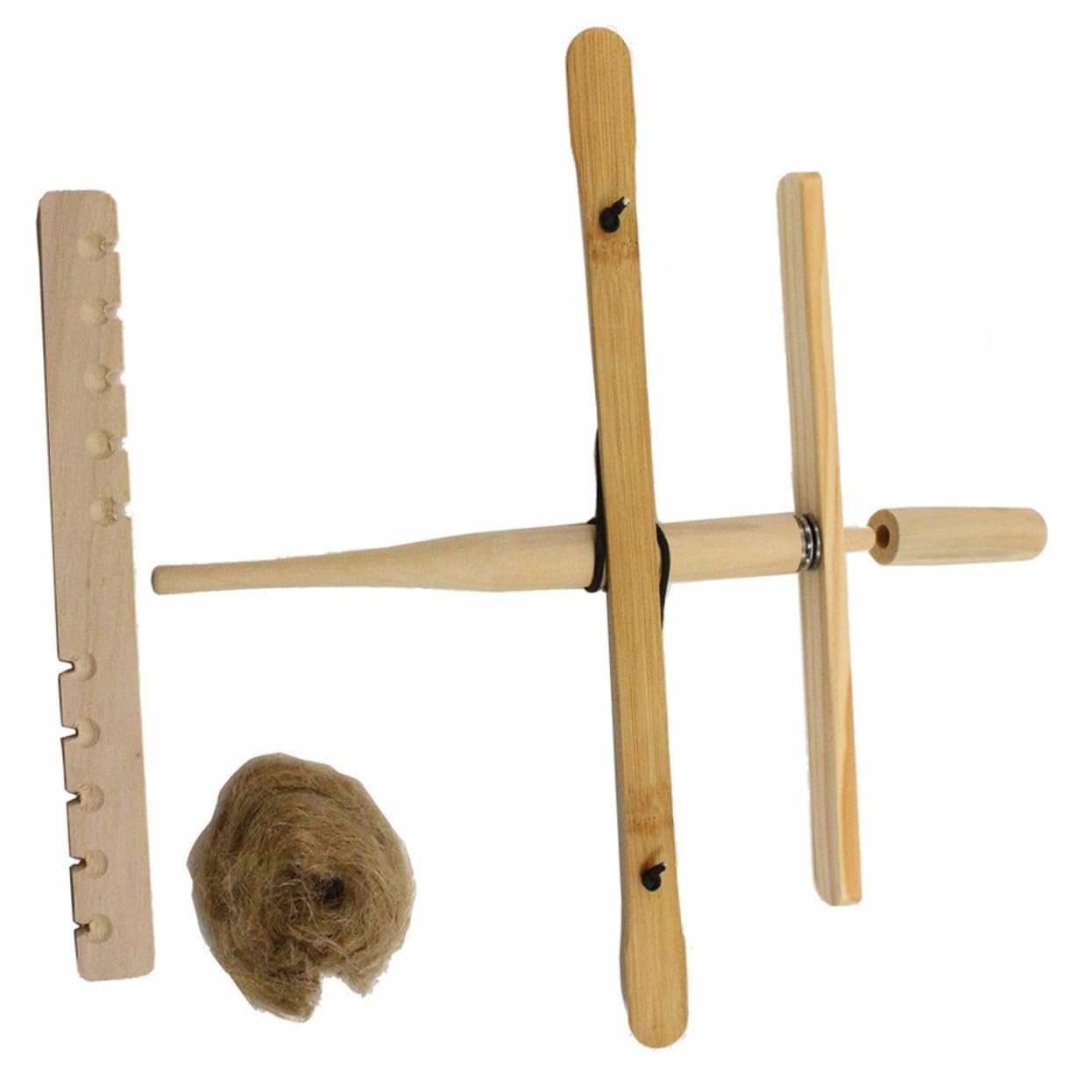 VANZACK 4ensembles Extérieur Kit De Démarrage De Feu Bois Naturel pour Camping Perceuse à Friction Équipement De Sécurité Plein Air pour Situations Urgence Et Activités De Plein Air