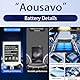 Aousavo 514047AR ersatz akku 514047AR Kompatibel mit Panasonic KX-TU446, KX-TU446/4, KX-TU456, KX-TU456EXCE, KX-TU466EXBE, KX-TU466EXWE Seniorenhandy 514047AR Handy ersatz akku