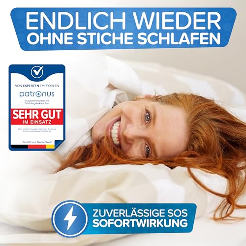Patronus Bettwanzen Power Fogger - 150ml - effektiver Vernebler mit maximaler Sofortwirkung zur Bettwanzen-Abwehr, für schwierig erreichbare Bettwanzen-Verstecke - aus deutscher Produktion