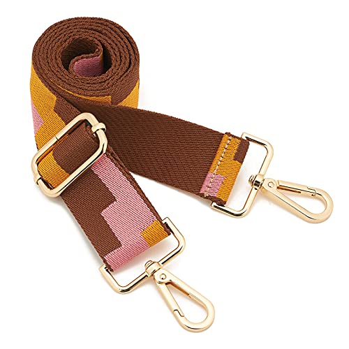 Image of ZOOEASS Wide Shoulder Strap Adjustable Replacement Belt Crossbody Canvas Bag Handbag