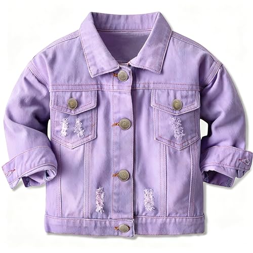 Image of Cromoncent Toddler Denim Jacket for Boys Girls