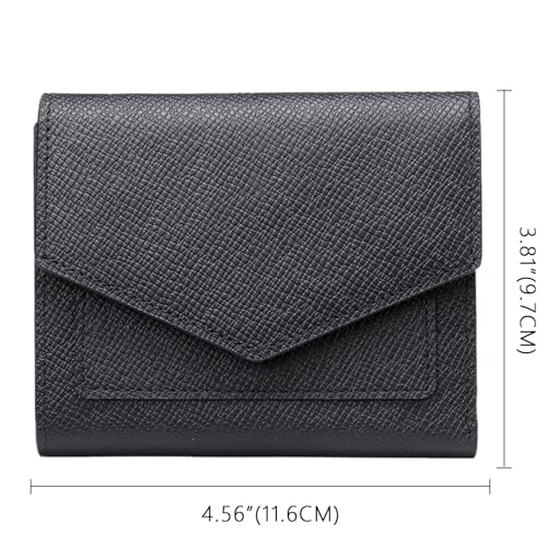 Men's Wallet Men's Short Leather Business Wallet for Party，Travel(Red)2