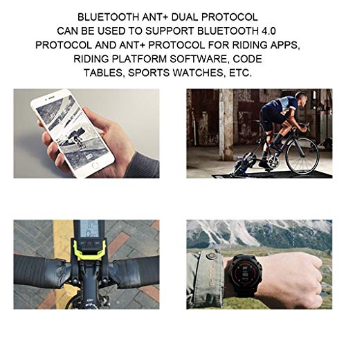 Ycncixwd Bike Speed Sensore ANT e impermeabile per...