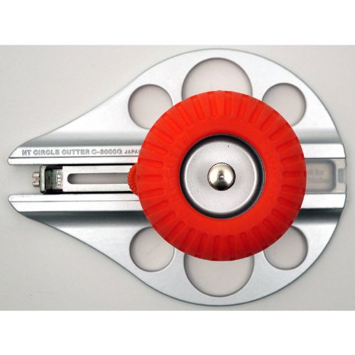 NT Cutter Aluminum Die-Cast Body Heavy-Duty Circle Cutter, 1-3/16 Inches 10-1/4 Inches Diameter, 1 Cutter (C-3000GP) by NT Cutter - Image 8