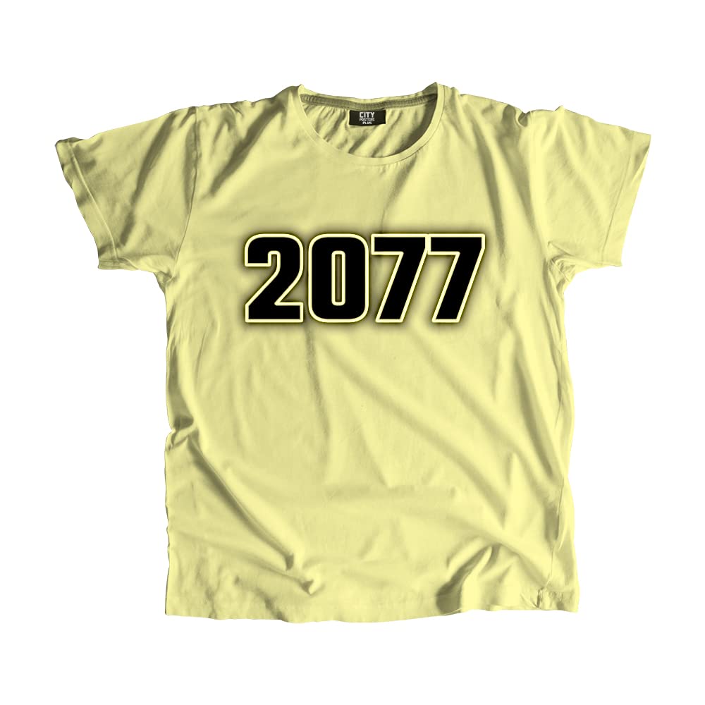 CITY POSTERS PLUS2077 Year Unisex T-Shirt