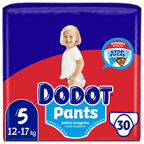 Dodot Pants Pañal-Braguita Talla 5, 30 Pañales
