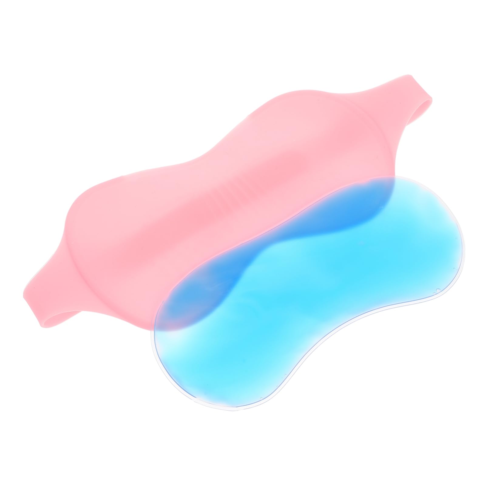 PACKOVE Antifaz de Gel para Ojos, Máscara Ojos para Dormir, Compresa Fría y Caliente, Silicona Cómoda, Viaje y Noche