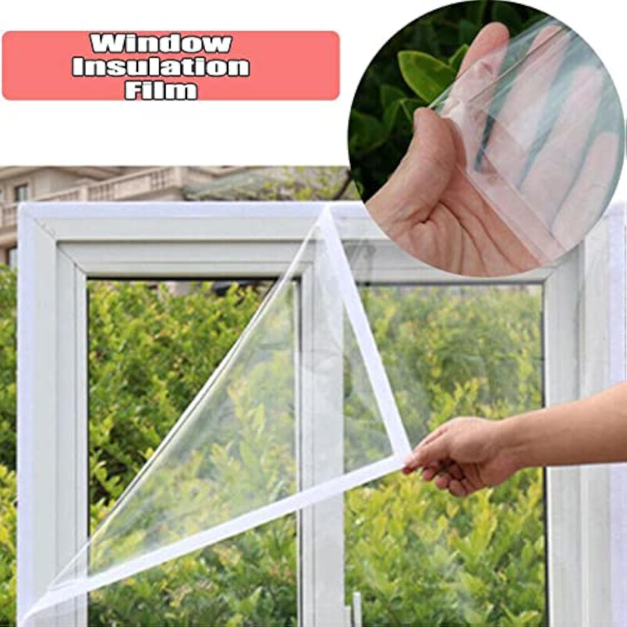 Winter Window Film Self-Adhesive Heat Insulation