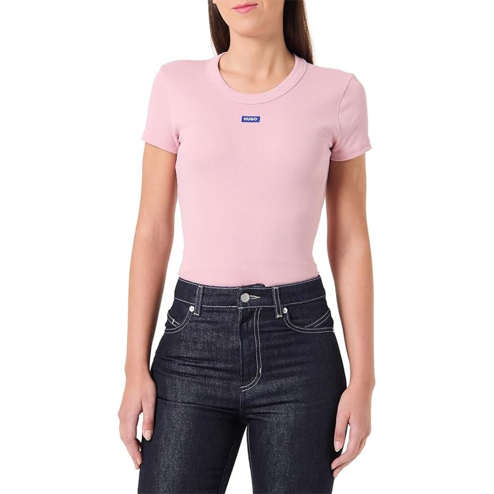 Hugo Damen Easy Tee_b 10257055 01 T_Shirt (1er Pack)
