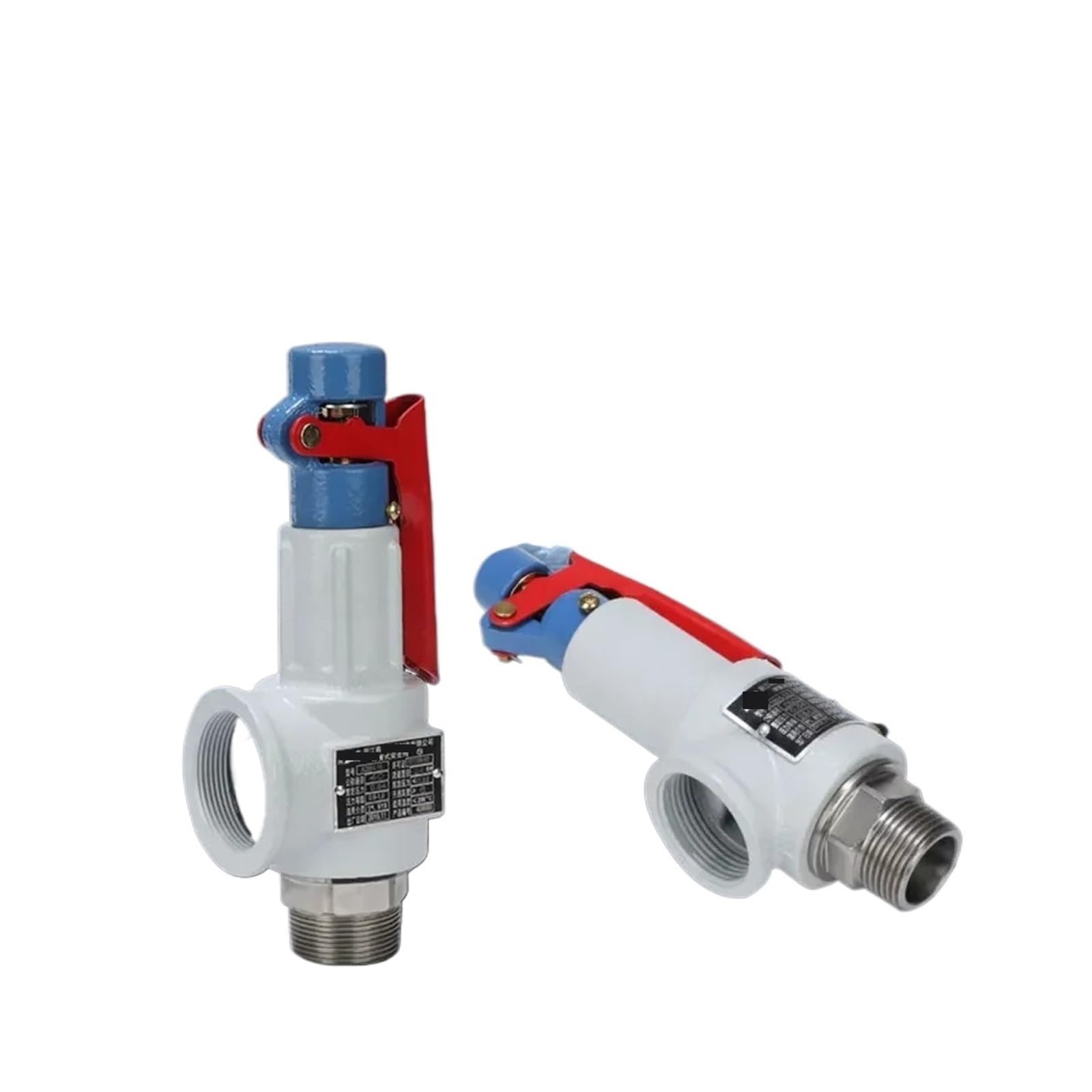 Sicherheitsventile Rückschlagventile 1 stücke Frühling typ Sicherheit ventil A27W-10T Druck Relief ventil DN15-DN50 gaes Tank Sicherheit Schraube Maschine Sicherheit ventil H(1)