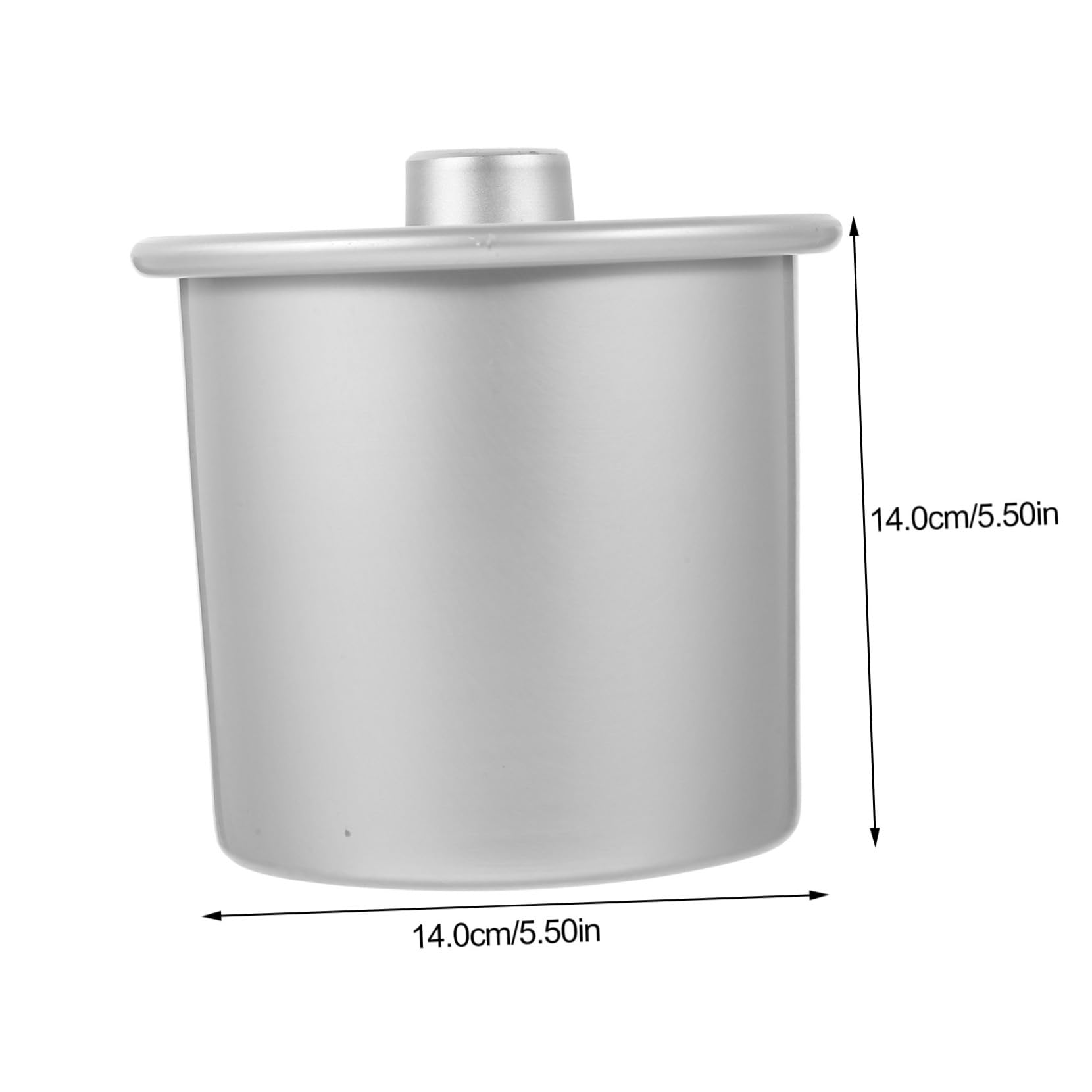 OKUMEYR 1 Set Round Nonstick Cake Pan Aluminum Alloy Baking with Removable Bottom for Easy Release for DIY Baking and Desserts