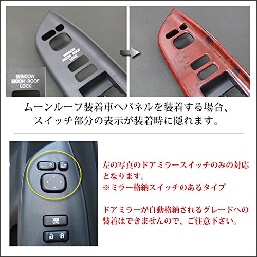 Amazon | アルファード20系/ヴェルファイア PWSWパネル【1・2列目