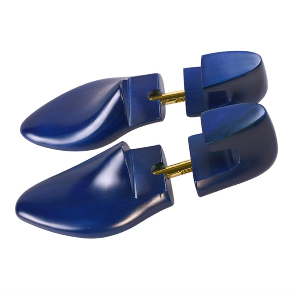 Zapatos Planos Árbol Amplificador de Zapatos Hormas de Zapatos Ajustables para Zapatos de Cuero Calzado Deportivo (Color : Blue, Size : Us Size(7-7.5)*2)