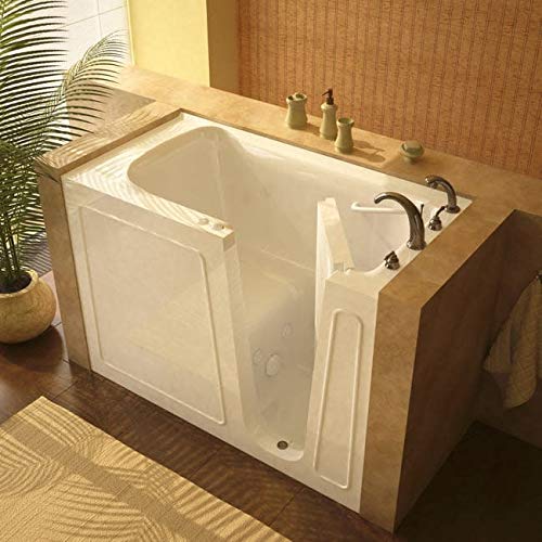 3060WIRWH 30x60 Right Drain White Whirlpool Jetted Walk-In Bathtub - Image 4