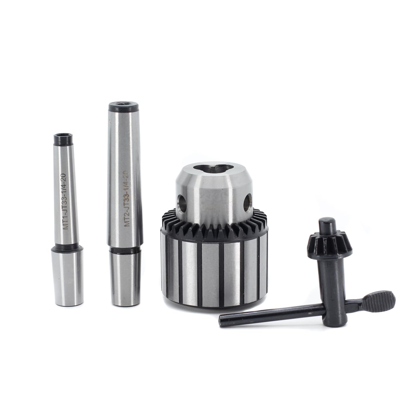 Drill Chuck JESTUOUS JT33 Key Type 1/2 Inch(1-13mm) with MT1 MT2