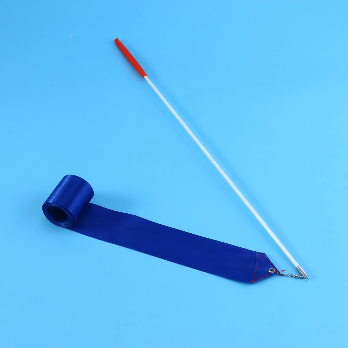 Nastro Ginnastica Ritmica 4 Metri Con Manico Plastica Vetroresina Nastro Danza Blu Per Bambini Attrezzo Ginnastica Artistica Esercizio Ritmico Spettacoli E Allenamento
