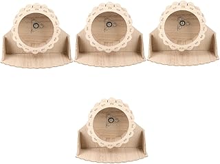 NOLITOY 4 Conjuntos Roda De Corrida Hamster Roda De Hamster Brinquedo Roda De Hamster Pequeno Roda De Exercício De Gerbil Grande Roda De Hamster Rodas De Hamster Roda De Exercício De