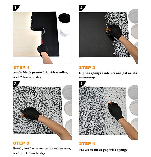 Glainte CPK-WHITE Granite Countertop Paint Kit thumb #2