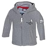 Marinepool Kinder Jacke Pirate Hood Kids Jacket, Grey Melange, 80/86