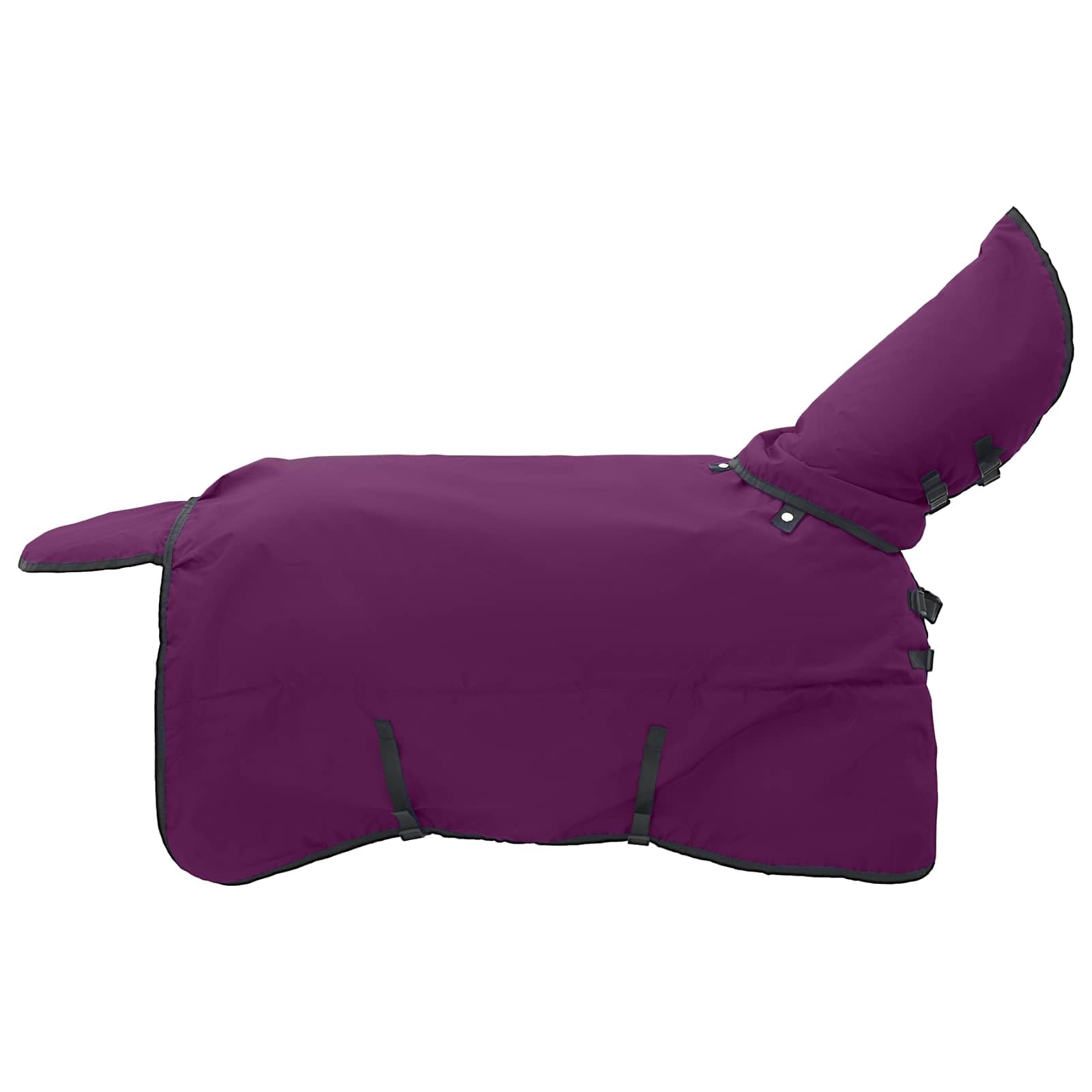 Manta para Caballo Verde Oscuro y Negro 165 cm Poliéster,Deportes,Actividades al Aire Libre,Equitación,Cuidado de Caballos,Mantas y Capas para Caballos,2.164kg-42013166