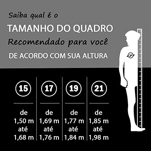 Bicicleta Aro 29 Freio a Disco Mecânico Quadro 19 Alumínio 21 Marchas Azul Preto - Dropp