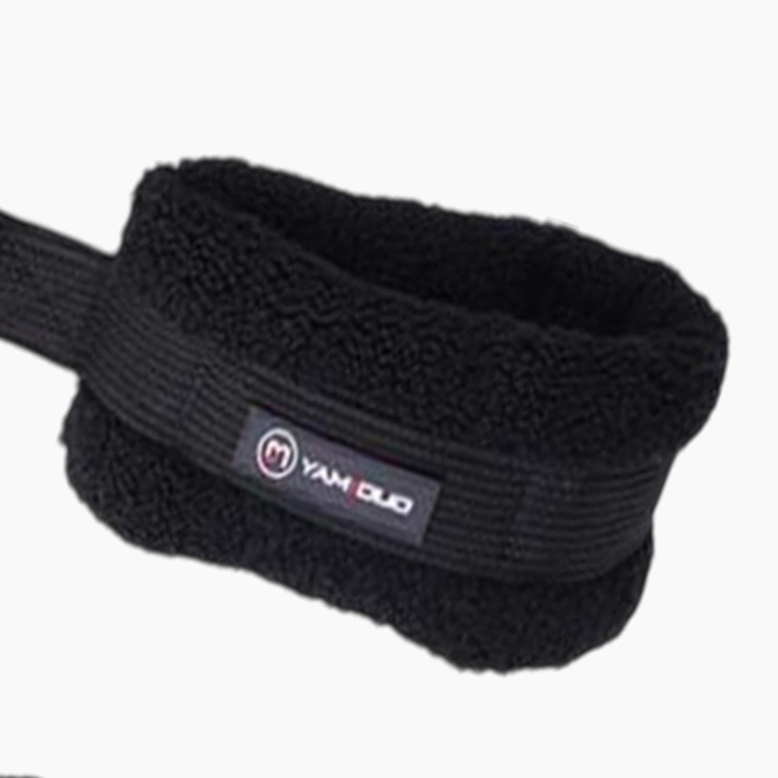 Milageto 2 Pezzi Fasce Pilates Regolabili Morbide Cinghie Fitness Elastico Straps Resistenza Imbottite Accessori Allenamento Casa Materiale Peluche