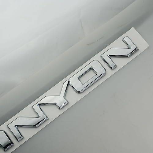 Miniatura 5 de 1 placa de identificación para puerta y puerta trasera con logotipo, letras 3D, repuesto para Canyon 22900425 (cromado)