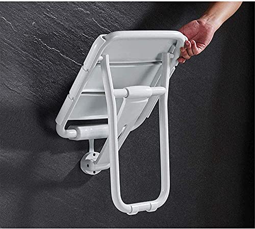 Tabouret de douche mural rabattable et chaise de bain confort 200 kg - 7