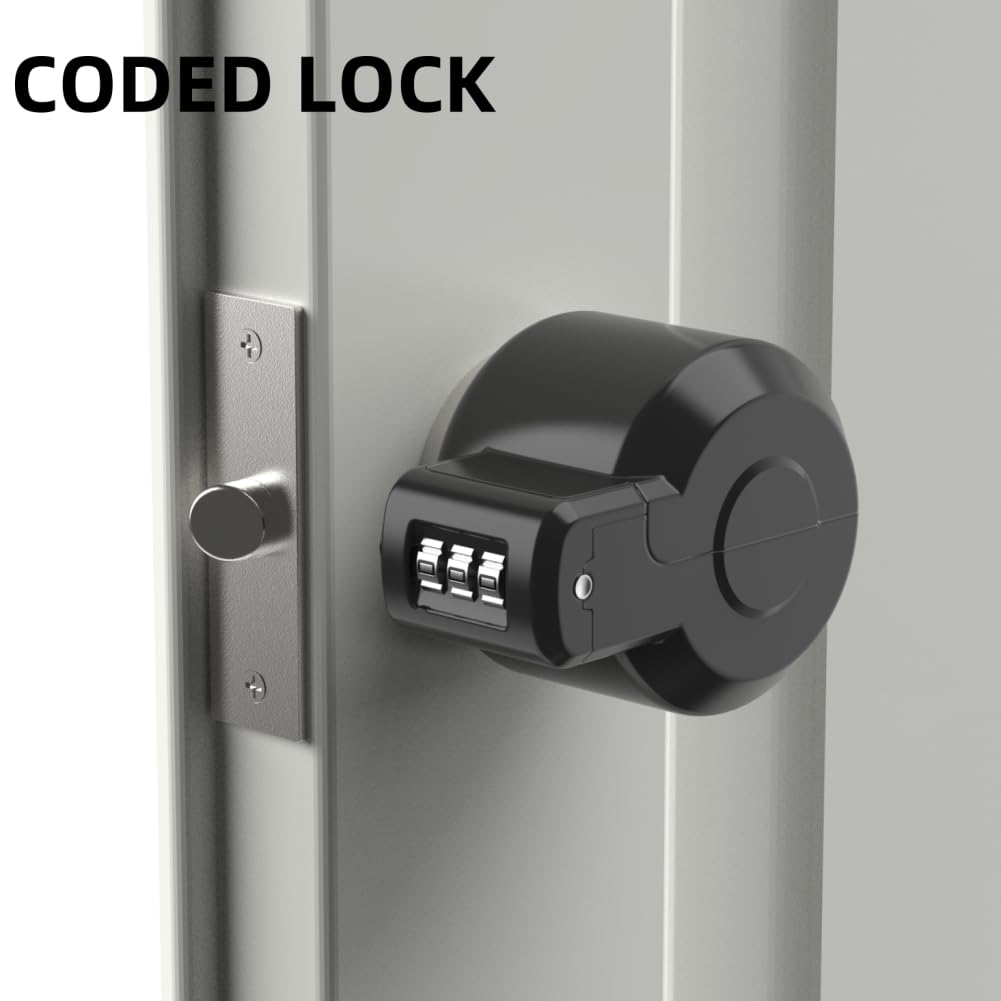 Door Knob Lockout Device - No Key Needed -2