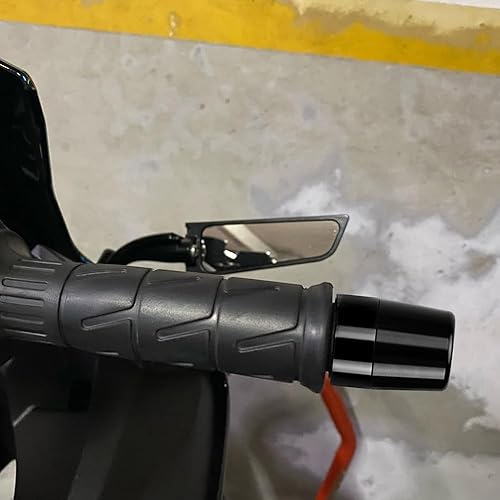 Miniatura 8 de Extremos de la barra de la manilla, empuñaduras de mano, tapas de enchufe compatibles con KTM 390 RC 2014-2023  Almohadilla de equilibrio de