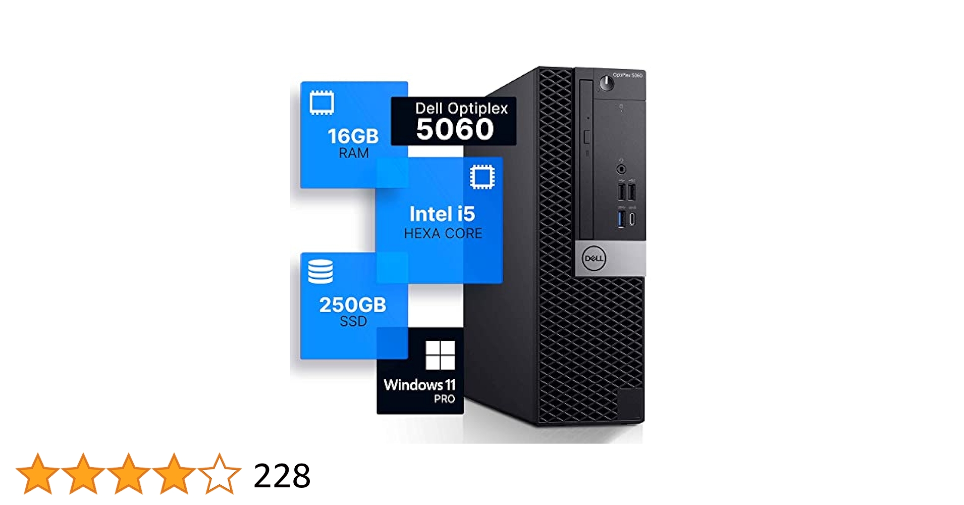 Amazon.com: Dell Optiplex 5060 Desktop Computer | Hexa Core