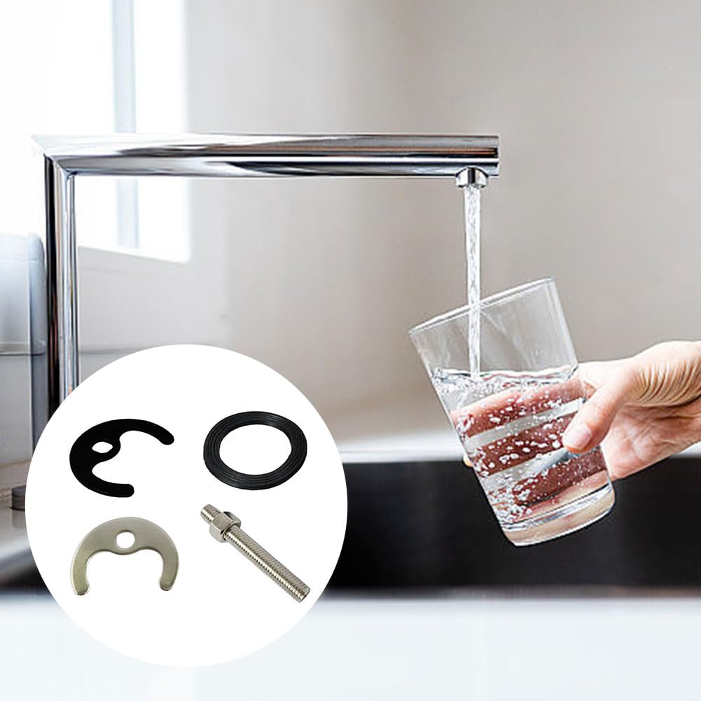 Kiuiom Montaggio Monoblocco Di Kit, RicambioRubinetto LavelloFissaggio, Sistema Di Viti Per Rubinetti Da Lavabo, Lavandino Per Fissaggio Ferro Di Cavallo