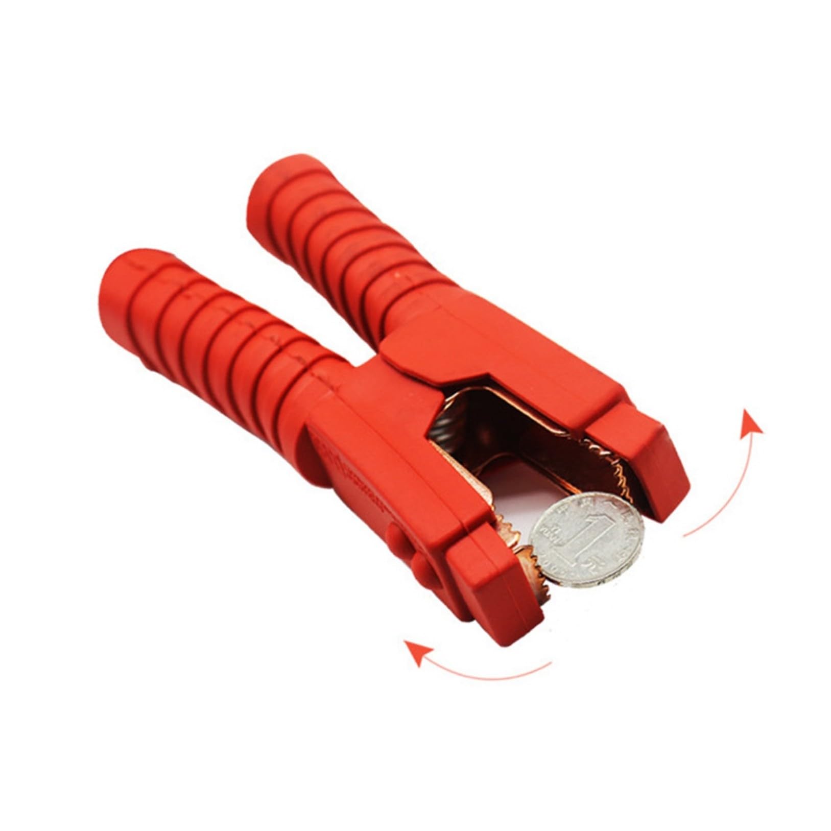 Câbles de Démarrage Voiture en Cuivre et Aluminium, Pinces de Batterie Robustes, Câble Épais 6m pour Connexion Facile Entre Batterie de Démarrage et Générateur