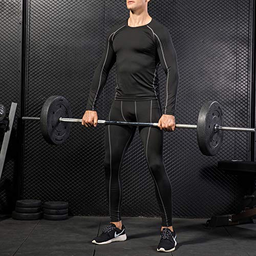 Image of Eyark Mens 3 Pack Compression Tank Top Cool Dry Athletic Sleeveless Base Layers Shirts