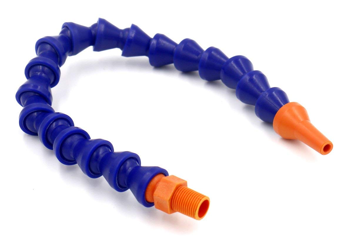1/8-Inch Round Oil Coolant Hose Flexible Plastic Round Nozzle PT