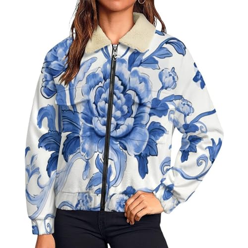 Veste polaire femme chaude et douce, le manteau grande taille idéal
