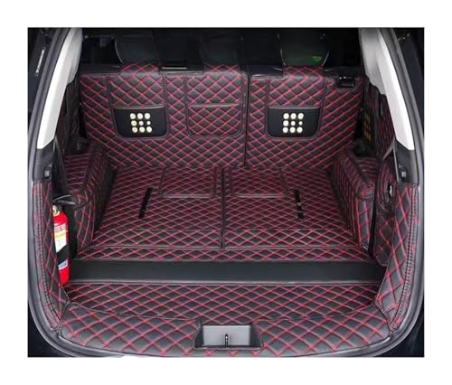 Tapis de protection de coffre DFSK E5 2025 étanche et anti-rayure en cuir 7 places