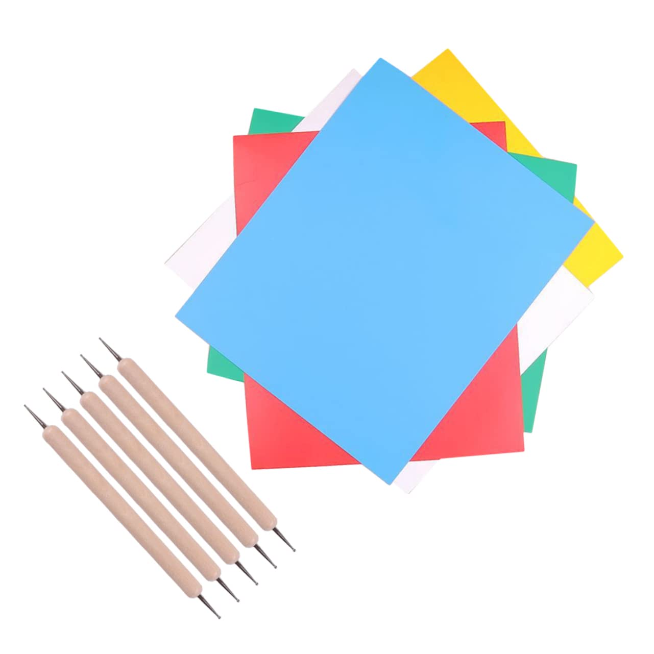3 Juegos De Papel De Calco Para Bordado 5 Para Coser Manualidades 10 Unidades