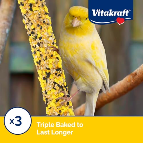 Vitakraft Crunch Sticks for Canaries and Finches - Egg and Honey - Pet Bird Treat Toy - Image 5