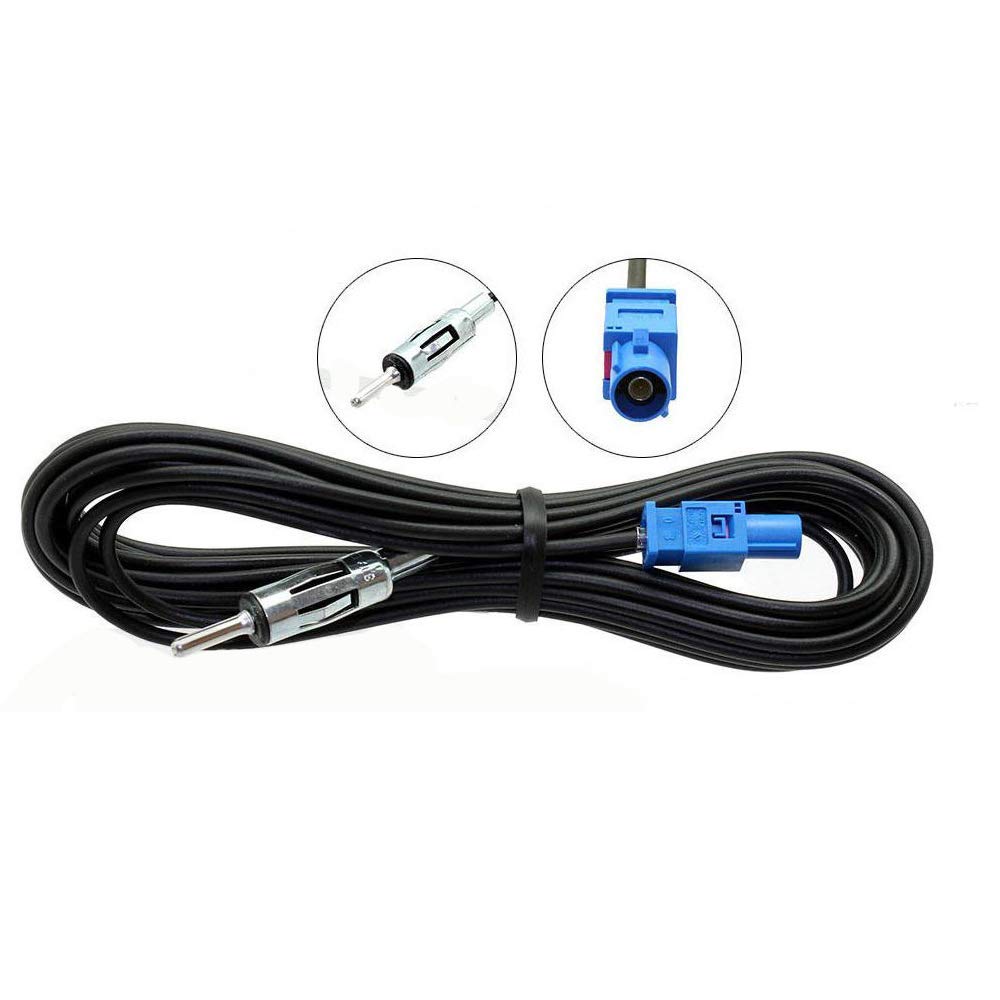 Antenne de toit pour voiture Dab antenne Voiture Adaptateur Toit Universel amplificateur rehausseur récepteur de Signal Radio avec câble d'extension Noir