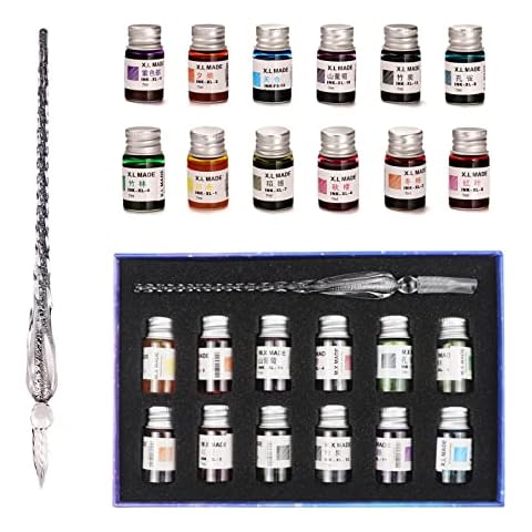 Stylos de calligraphie AOKUY en verre Cover