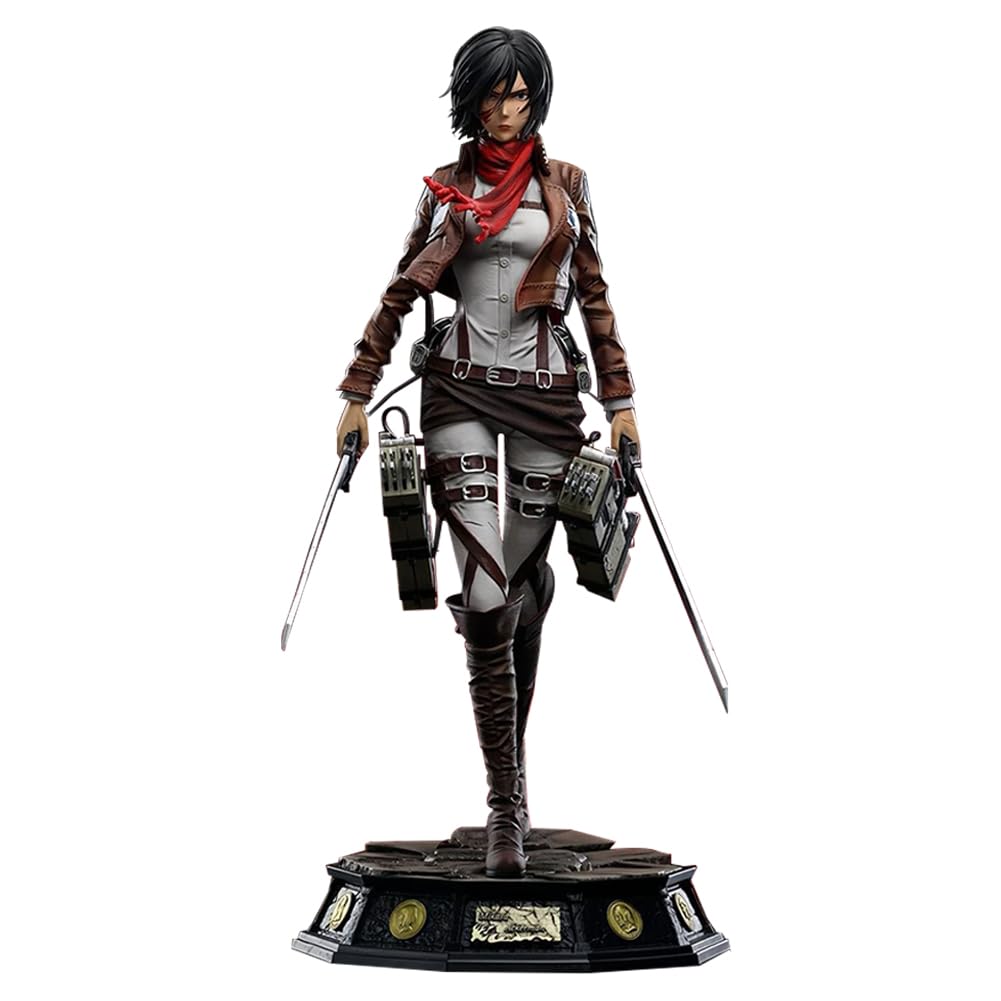 Zhongkaihua Levi Figure Levi Action Figure Ballte Style Base 35CM Collectible PVC Model Statue for Home Display Decor Ornament Adult Fans