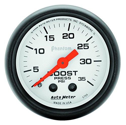 Image of Auto Meter 5704 Phantom Mechanical Boost Gauge