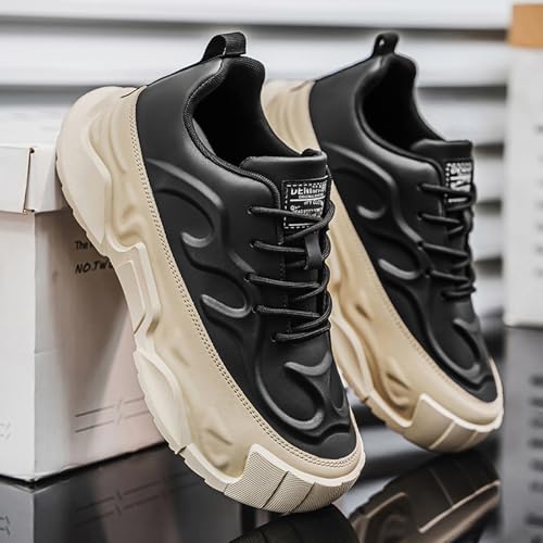 Men's Casual Athletic Shoes Tennis Work Walking Shoes Platform Chunky Fashion Sneakers for Men2