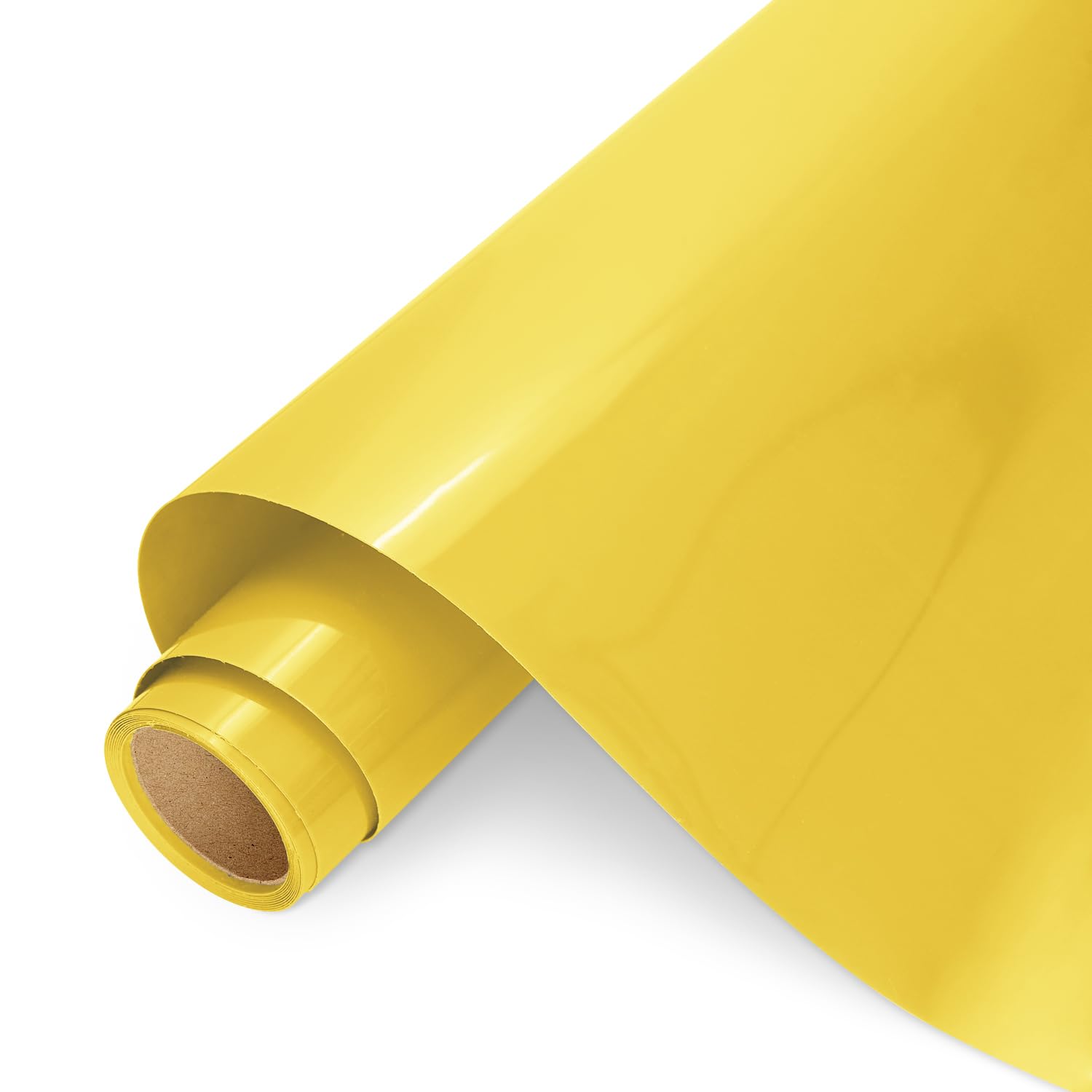 AMAZINGHOME Yellow Heat Transfer Vinyl Roll - 30.5 cm x 400 cm, Premium Iron On Vinyl for Fabric, Compatible with All Cutting Machines, HTV for Clothing, Bags, Home Decor